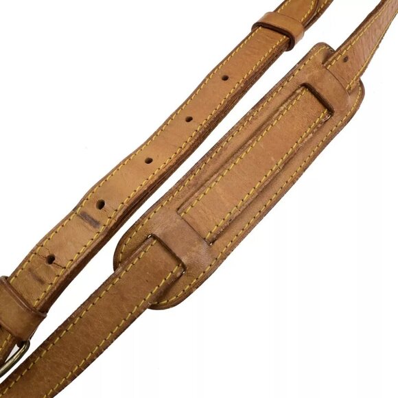 LOUIS VUITTON Logo Saumur 30 Shoulder Bag Monogram Leather Brown - Picture 10 of 16